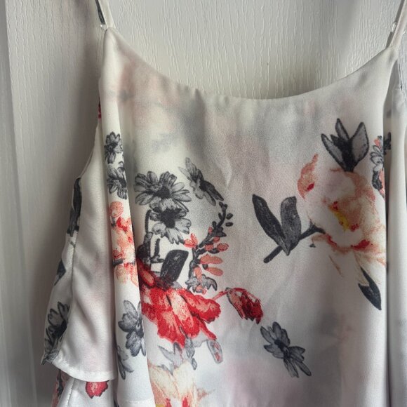 floral tiered tank top - Picture 2 of 5
